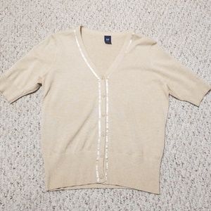 GAP Tan Sweater (Cardigan) M